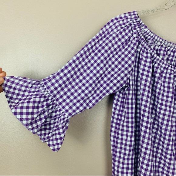 Beach•lunch•lounge gingham top - Picture 6 of 6